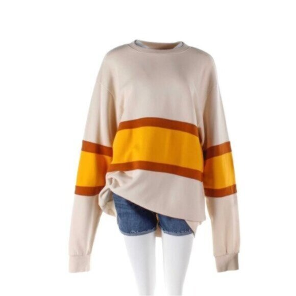 Urban Outfitters Colorblock Crew Neck Sweatshirt Size Small - Picture 1 of 7